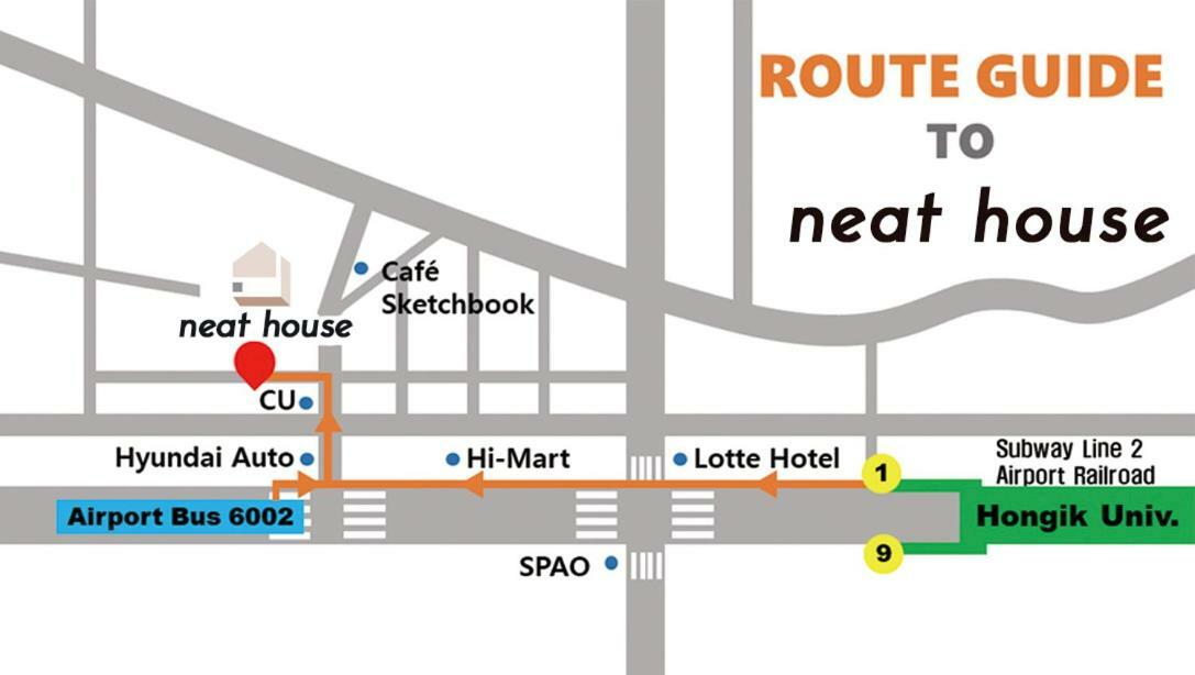 Neat House Otel Seul Dış mekan fotoğraf